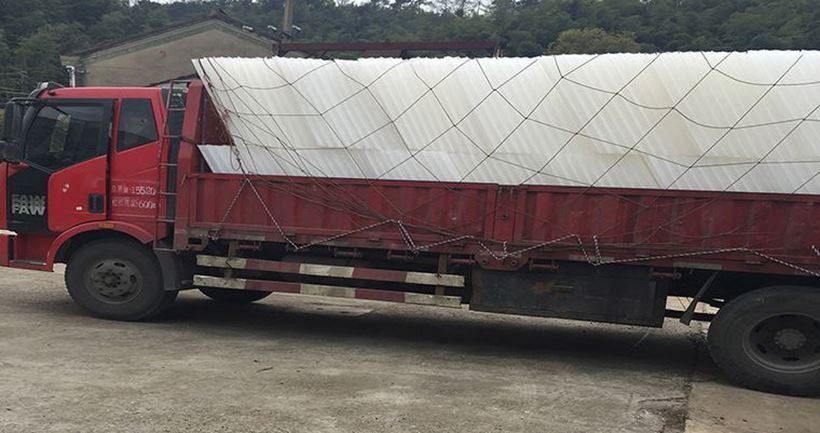 六角蜂窩斜管填料成品展示 六角蜂窩斜管填料成品展示