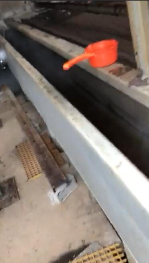 經氣浮機設備處理后的出水 經氣浮機設備處理后的出水